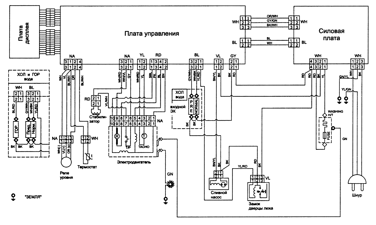 De41 00126a принципиальная схема